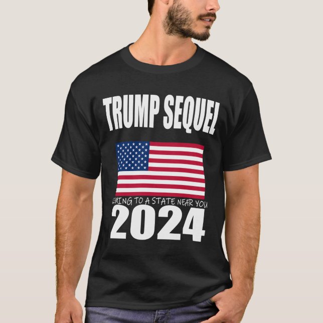 Trump 2024 T Shirt (Vorderseite)