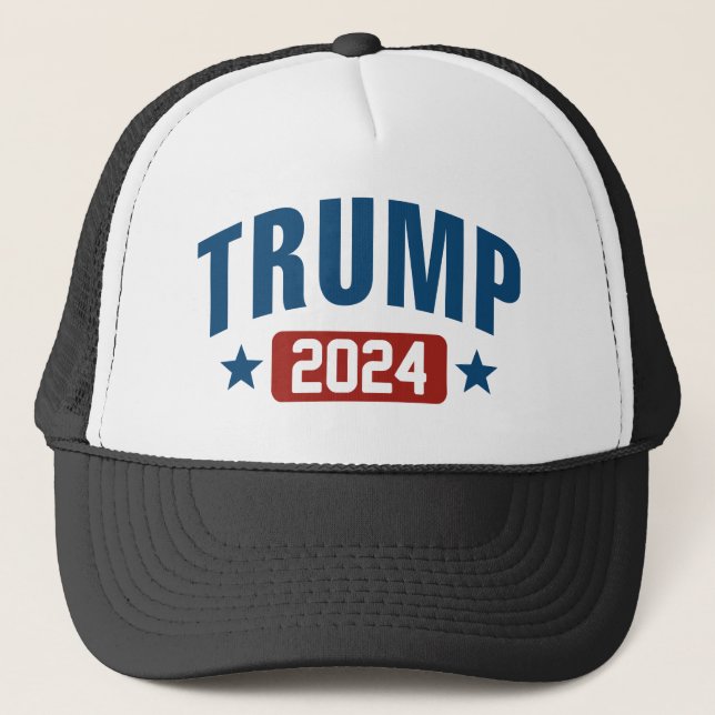Trump 2024 truckerkappe (Vorderseite)