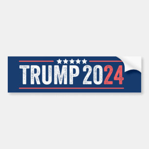 Trump 2024, trump 2024 die Rückkehr, Biden ist nic Autoaufkleber