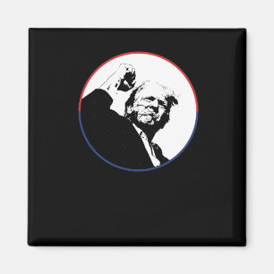 Trump 2024 Trump Kundgebung Trump Ear Donald Trump Magnet