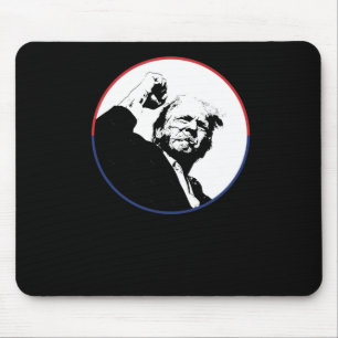 Trump 2024 Trump Kundgebung Trump Ear Donald Trump Mousepad