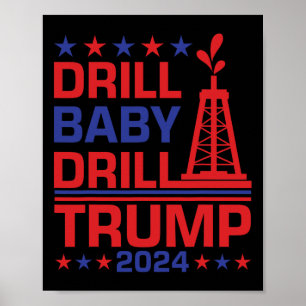 Trump 2024 Übung Durch3 Poster
