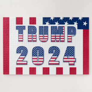 Trump 2024 US Flagge