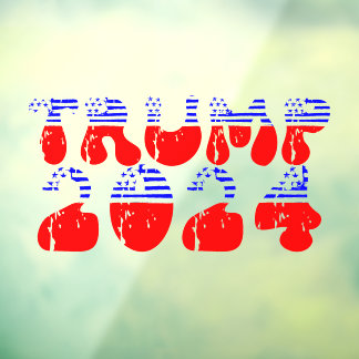 Trump 2024 USA Election Retro Fensteraufkleber