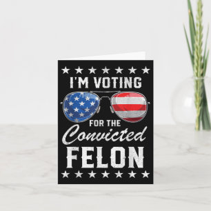 Trump 2024 verurteilte Felon, Im Voting Convicted Karte