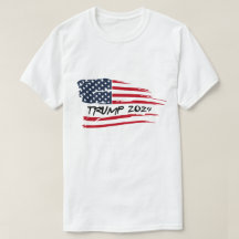 Trump 2024 Waving American Flag