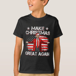 Trump 2024 Weihnachten wieder großartig machen Wit T-Shirt