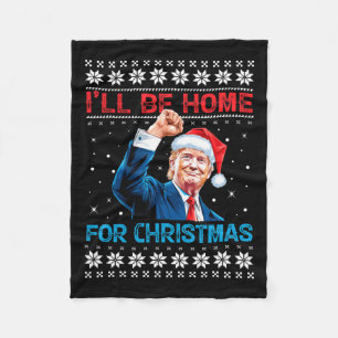Trump 2024 werde ich für Weihnachten Weihnachten Z Fleecedecke