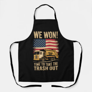 Trump 2024 Wir Gewannen Siege Sieg Amtseinführung  Schürze
