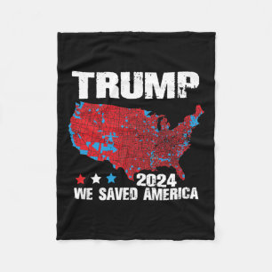 Trump 2024 Wir haben Amerika 2024 Wahlergebnisse G Fleecedecke
