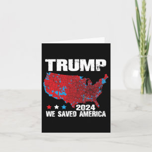 Trump 2024 Wir haben Amerika 2024 Wahlergebnisse G Karte