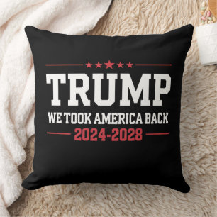 Trump 2024 Wir Nahmen Amerika Zurück 47 USA Kissen