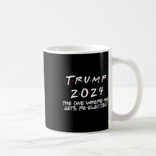 Trump 2024 wird gewählt kaffeetasse