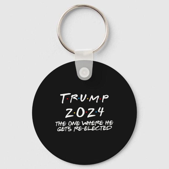 Trump 2024 wird gewählt schlüsselanhänger (Vorderseite)