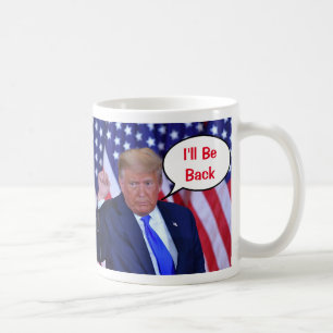 Trump 2024 wird zurück sein kaffeetasse