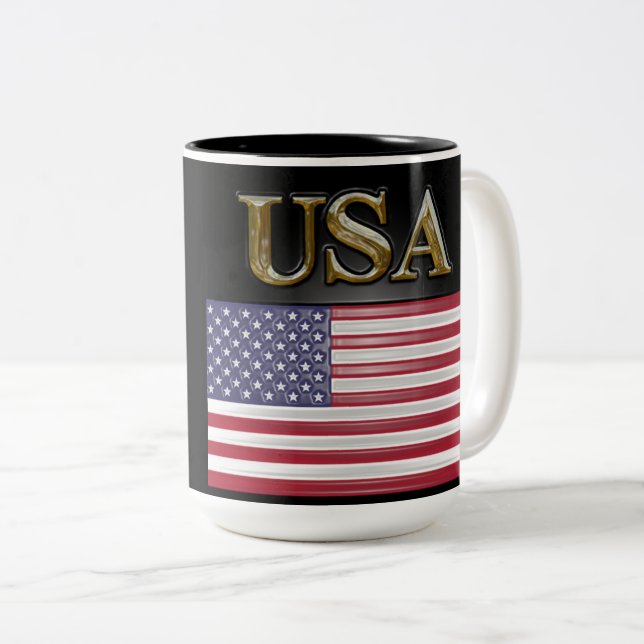 TRUMP 2024 ZWEIFARBIGE TASSE (VorderseiteRechts)