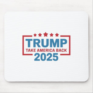 Trump 2025 Apparel - Trump 2025 Rettete Amerika wi Mousepad