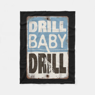 Trump 2025 Drill Baby Drill Costume _1 Fleecedecke