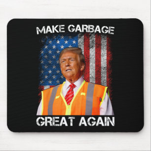 Trump 2025 Mach den Müll wieder großartig Lustig f Mousepad