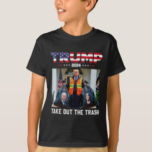 Trump 2025 Nimm den Müll raus Lustiger Trump-Müll T-Shirt