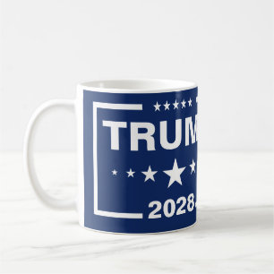 Trump 2028 Amerikanischer Präsident Wahl Kaffeetasse