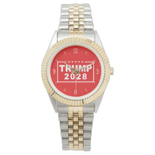 Trump 2028 Funny President Donald Trump Armbanduhr
