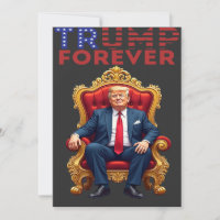 Trump 2028 König für immer Mach Amerika für immer