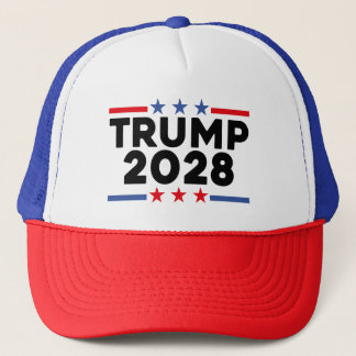 Trump 2028 Vintage MAGA Truckerkappe