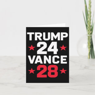 Trump 24 Vance 28 2024 Donald Trump J.d. Vance 202 Karte