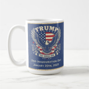 Trump 2e jour d'investiture 2025 Mug Keepsaké