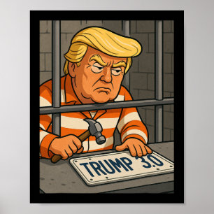 Trump 3.0 License Plate Designer Poster
