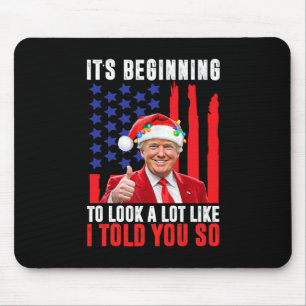 Trump 45 47 Es fängt an, so auszusehen wie ich Mousepad