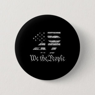 Trump 45-47 Flag 2024 Präsidentschaftswahl Button