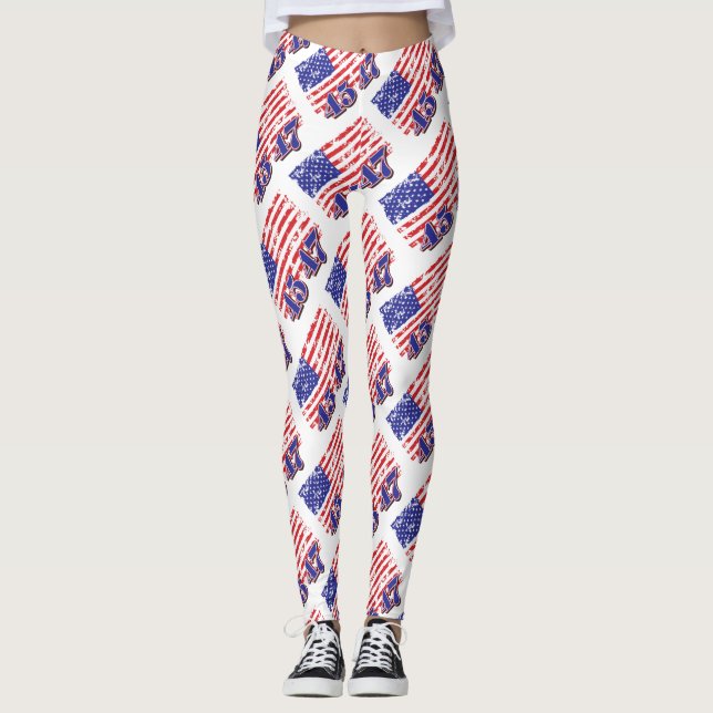 Trump 45 47 leggings (Vorderseite)