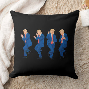 Trump 45 47 Lustiger Tanz Tanzen USA Präsident Kissen