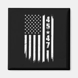 Trump 45 47 US-Flagge Magnet