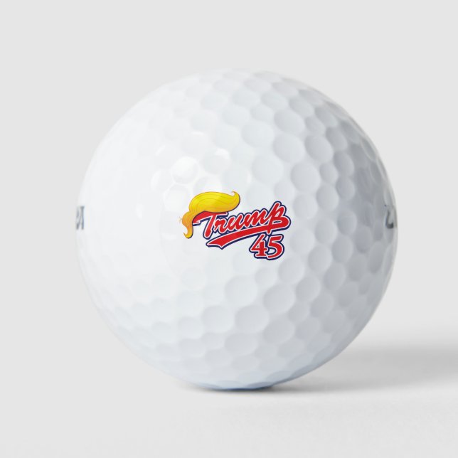 Trump 45 golfball (Vorderseite)