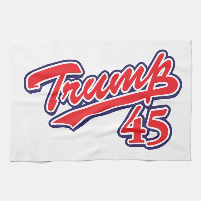 Trump 45! küchentuch (Horizontal)