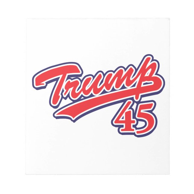 Trump 45! notizblock (Vorderseite)