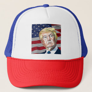 Trump 45. Präsident der USA - Geschenk Truckerkappe
