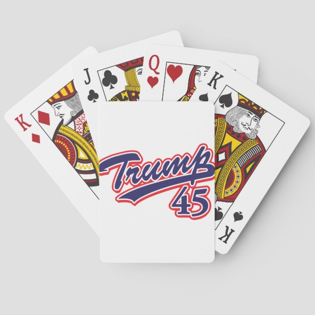 Trump 45! spielkarten (Rückseite)