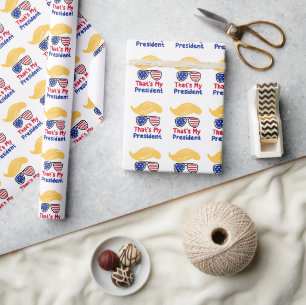 Trump 47 - Das ist mein Präsident Geschenkpapier