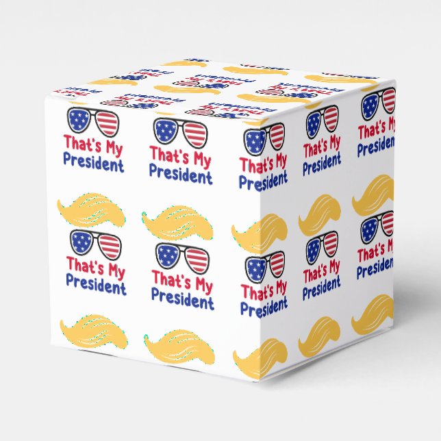 Trump 47 - Das ist mein Präsident Geschenkschachtel (Vorderseite)