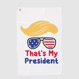 Trump 47 - Das ist mein Präsident Golfhandtuch