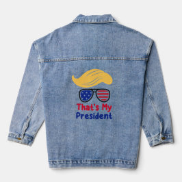 Trump 47 - Das ist mein Präsident Jeansjacke