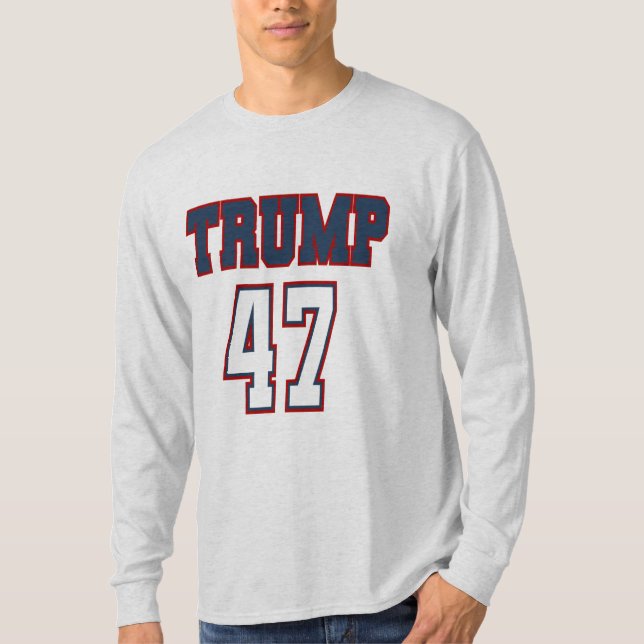 Trump 47 Männer-T - Shirt (Vorderseite)