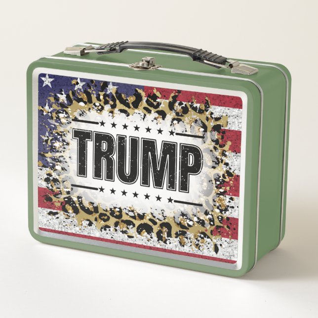 Trump 47 metall brotdose (Vorderseite)