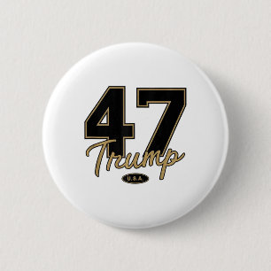 Trump 47 Trump 2024 Republikanischer Konservativer Button