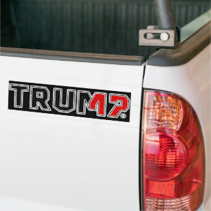 TRUMP 47 TRUMP VANCE 2024 AUTOAUFKLEBER