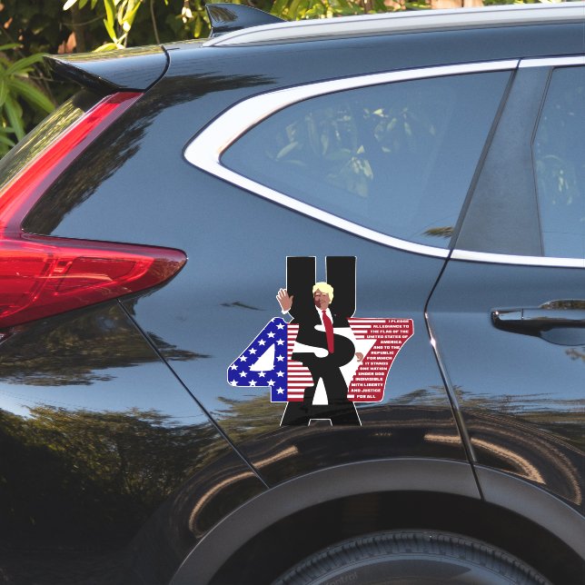 Trump 47 USA Aufkleber (Auto Seite)